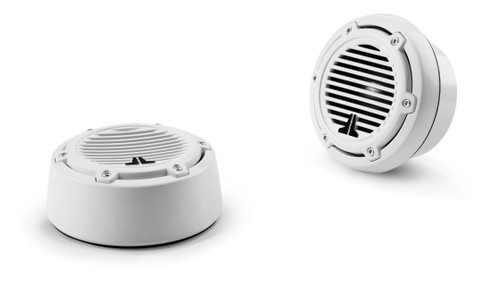 JL Audio M100-CT-CG-WH: 1-inch (25 mm) Component Tweeters White Classic Grilles Pair