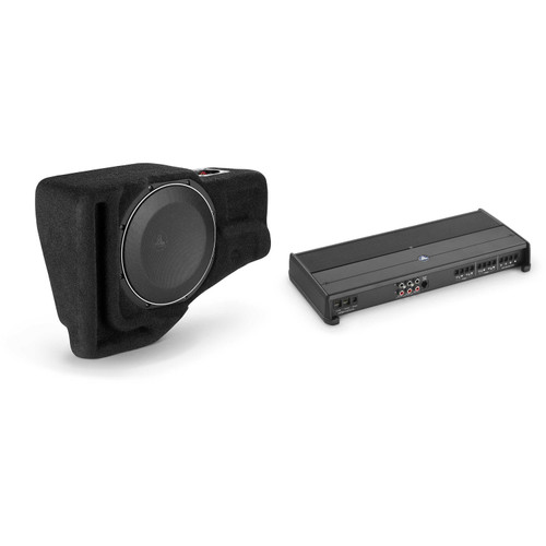 JL Audio Ford Expedition Stealthbox and XDM Amp Bundle, 2018-Up Ford Expedition subwoofer & 5 channel 1000 watt audio upgrade