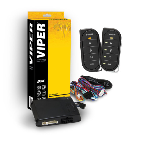 Viper D9857V 2-way LED 5-Button RF 1 Mile Remote Start Kit - Includes 7857V, 7656V, 6866T - Used, Open Box