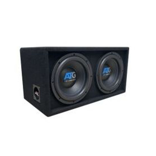 ATG Audio Dual 10" Loaded Slot Ported Subwoofer Enclosure - ATG210LBX