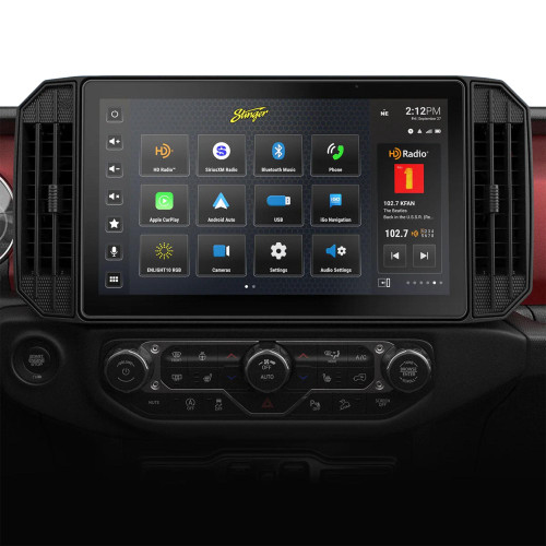 Stinger SRX-JW18128 HORIZON12 12" Multimedia Infotainment Display With Integration & Installation Kit Compatible with Wrangler JL & Gladiator JT - Used, Open Box