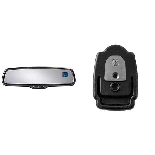 Advent ADVGEN20A Gentex Auto Dimming Rear View Mirror with Compass and Temperature with Advent GENMM3 Rear View Mirror Mount for Honda / Subaru