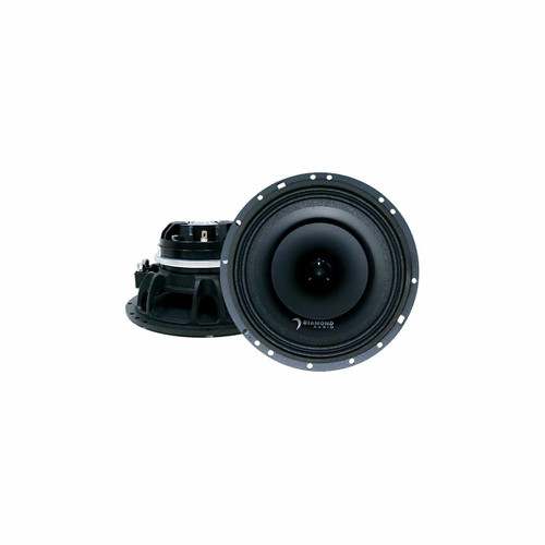 Diamond Audio MP654 MP Series 6.5" 2-Way Full-Range Coaxial Speaker w/1" Horn Tweeter (4Ω)