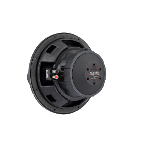 Kicker 52CVR104 - CVR10 CompVR 10-Inch (25cm) Subwoofer, DVC, 4