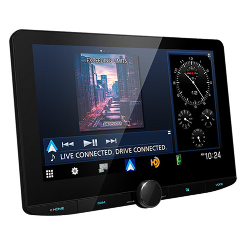 Kenwood DMX1038S 10.1 HD Capacitive Screen Media Receiver, Screen