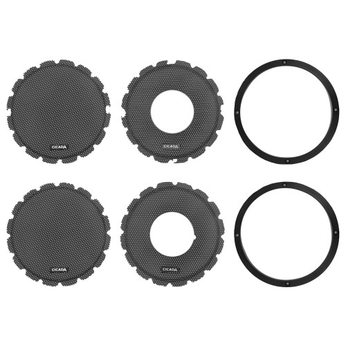 Cicada Audio CM8.2X Mid-Bass 8-inch- 2 Ohm with CBG8F 8-inch Flush