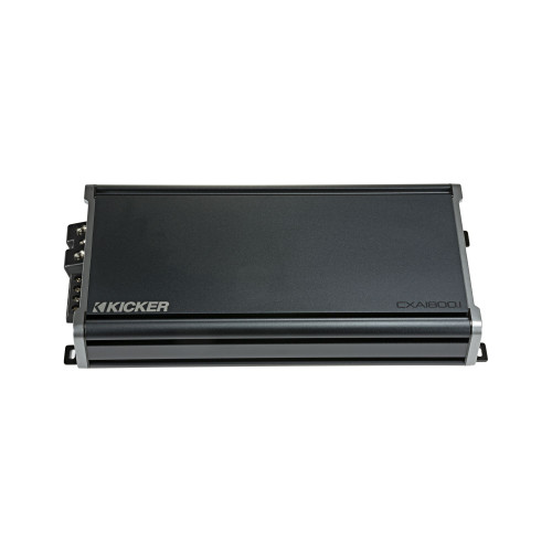 KICKER CXA1800.1 1800 Watt Mono Class D Car Amplifier Amp Bundled