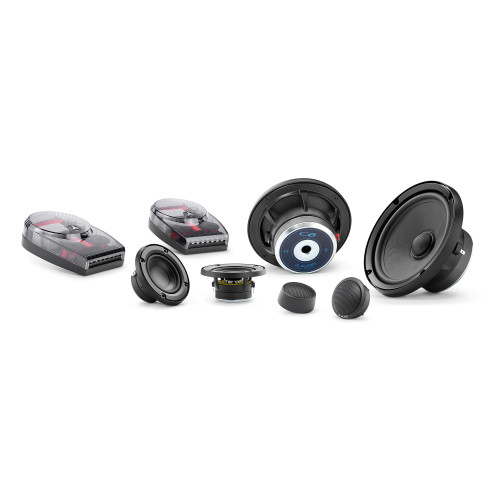 JL Audio C6-653 C6 3-Way Components & VX600/6i DSP amplifier