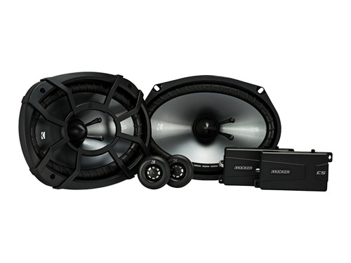 Kicker CSS69 6X9-INCH (160x230mm) COMPONENT SYSTEM WITH .75-INCH