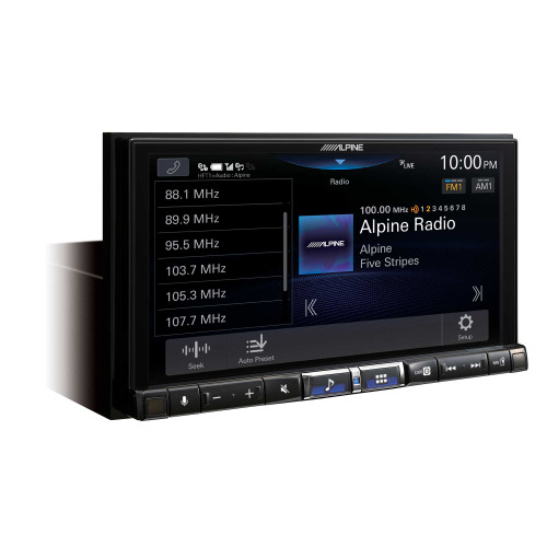 Alpine iLX-507 7" Multimedia Receiver compatible with Wireless Apple CarPlay & Wireless Android Auto - Used Good