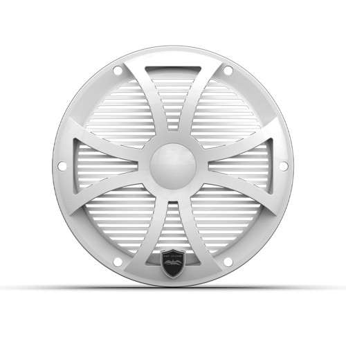 Wet Sounds REVO 8 FA SW-W GRILLE V3 - White Salt Water Grille for REVO 8 Subwoofers