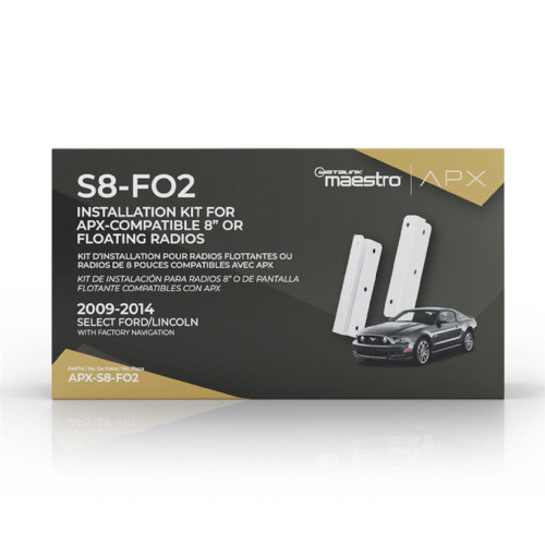 iDatalink APX-S8-FO2 APX 8" Radio Installation Kit For Select Older Ford Vehicles
