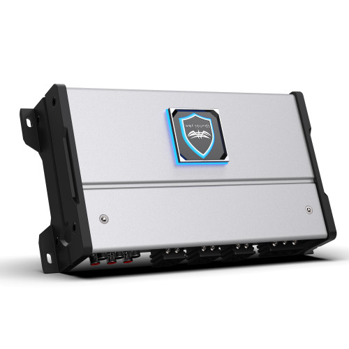 Wet Sounds HTM-6 - HTM Series Amplifier 900 Watt Full-Range Class-D 85x6 Watts RMS @4 OHM - Used, Good