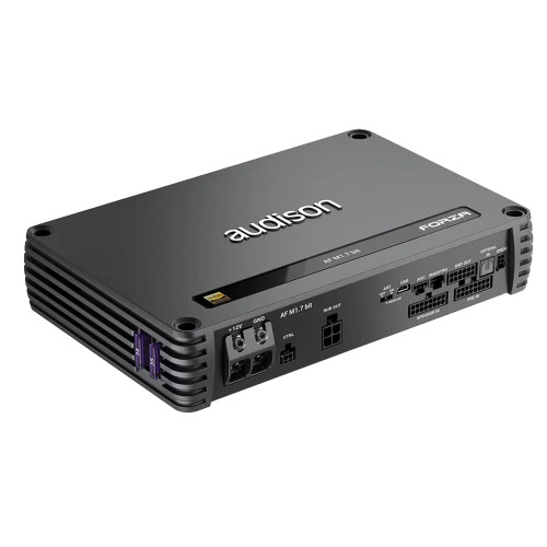 Audison AF M1.7 bit 1 CH Amplifier with 7 Channels DSP - 1 x 1000W at 2Ω