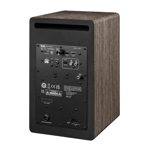 ELAC DCB61-WN Debut ConneX Powered Speaker - Walnut - Creative Audio