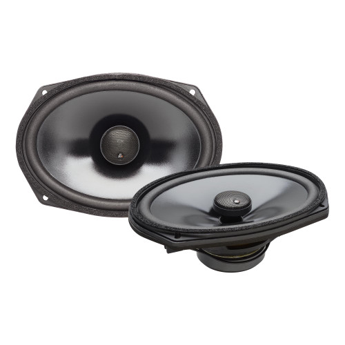 PowerBass OE692T-CN2 - 6 x 9" 2-Ohm Thin Mount Direct Fit Speaker Upgrade, Pair - Compatible with Select Chrysler Nissan Vehicles