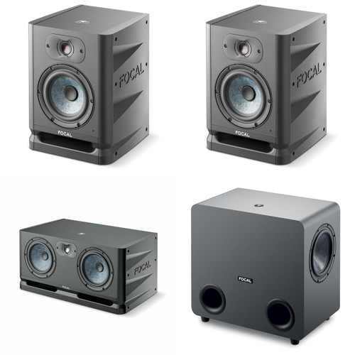 Focal Alpha 50 Evo (Pair) With Alpha Twin Evo Center And Focal Sub One