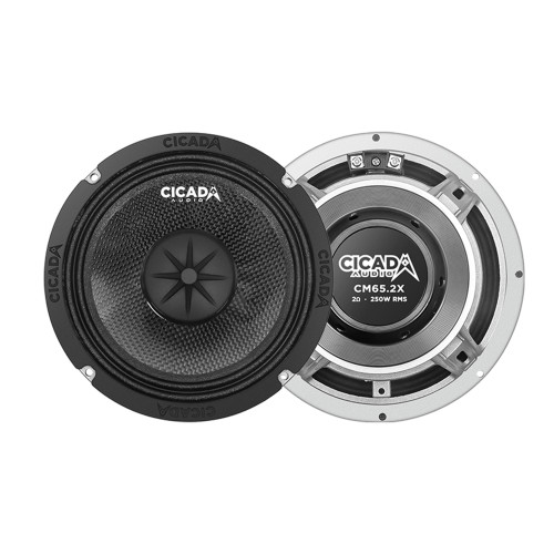 Cicada Audio 24CXK65.2RG 6.5-Inch Mid-bass Component Speakers Kit