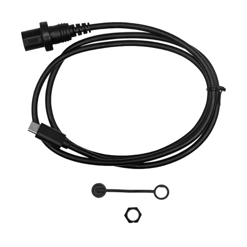 Cicada Audio Waterproof USB C Extension Kit for DSP88v2/DSP600.4D w/90 degree connector - 3 ft