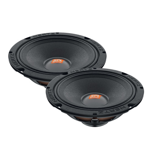 Hertz SPL Show Series SV-165-NEO 6.5" 4-Ohm SPL Midrange Speaker Drivers (Pair) with Neo Magnets and UV/Waterproofing - Used, Good
