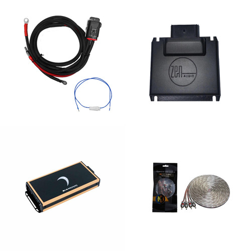 Diamond Audio MICRO82U Microbu 2-Channel / 300W X 2 @ 2-Ohm, All-Weather Application with Plug-n-Play Integration and Amp Kit into a 24+ H.D. Skyline system