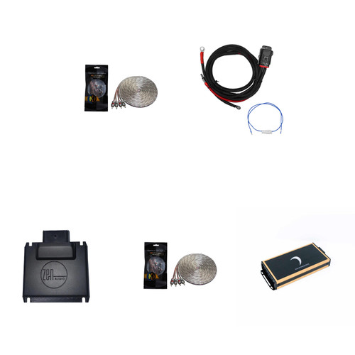 Diamond Audio MICRO84U Microbu 4-Channel / 125W X 4 @ 2-Ohm, All-Weather Application with Plug-n-Play Integration and Amp Kit into a 24+ H.D. Skyline system