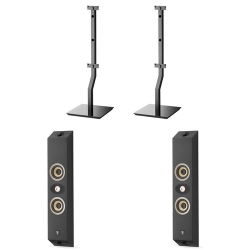 Focal On Wall 301 Series with Stands (BLK)