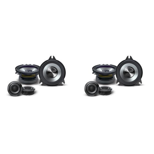 Alpine BassRev™ (2 pair ) BRV-S40C 4" Speaker Set