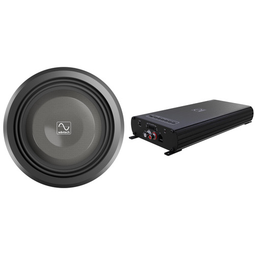 Wavtech THINPRO10-2 10” Professional Series Shallow 2 Ohm Subwoofer and LINK750.1PLUS