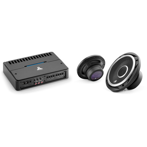 JL Audio RD400/4 Class D 4-Channel Full-Range Amplifier & C2-650x 6.5" bundle