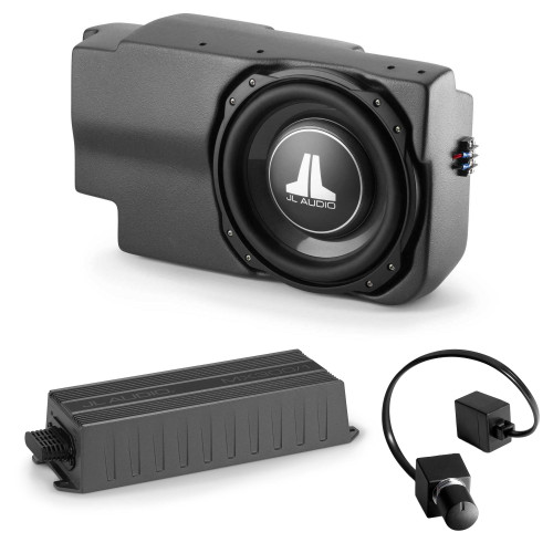 JL Audio SB-POL-RZG2R/10TW3 Stealthbox w/ Amp bundle for select 14-Up Polaris RZR Subwoofer Upgrade