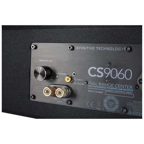 Definitive CS9060 High-Performance Center Channel Speaker with Integrated 8" Powered Subwoofer - Thumbnail 3