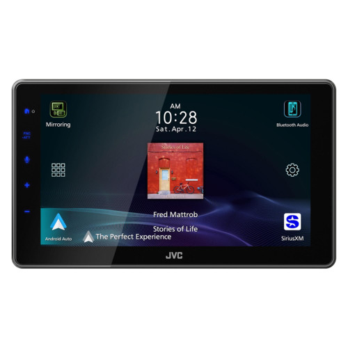 JVC KW-Z900W Digital Media Receiver featuring 9