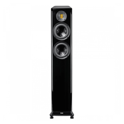 Elac VFS407.2-GB - 6" 2.5-Way Floorstanding Speaker - Gloss Black, Sold Individually