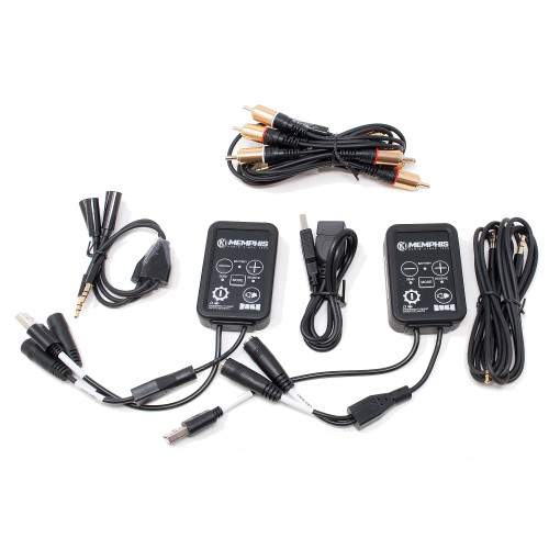 Memphis Audio MXALINK2 2.4GHz Wireless Audio Transmitter and Receiver Kit - Used, Good