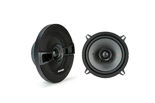 Kicker KSC504 KSC50 5.25" Coax Speakers with .75" tweeters 4-Ohm (Pair)