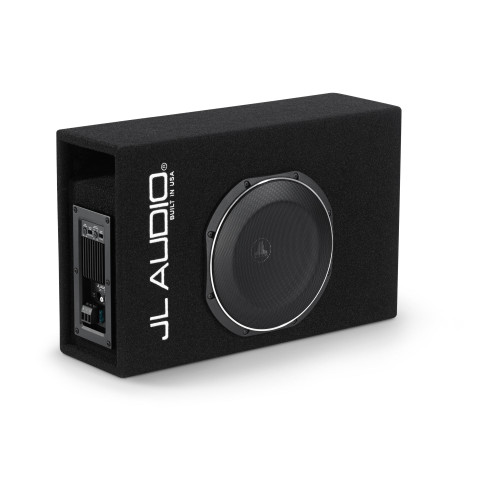 JL Audio ACP110LG-TW1 Amplified MicroSub+ with single 10TW1 (slot-ported) - Used Acceptable