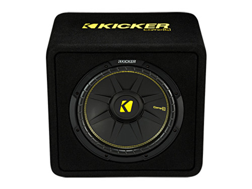 Kicker VCWC124 CompC 12" Subwoofer in Vented Enclosure 4-Ohm