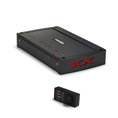 Kicker KXA8005 KXA800.5 4x100w 4-ch. Full Range Class D Amp with 400-Watt Class D Sub Amplifier Channel