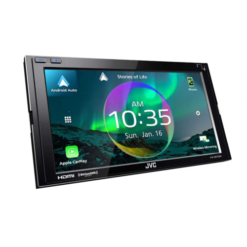 JVC KW-M875BW Digital Multimedia Receiver (Does Not Play CDs) - Used, Open Box