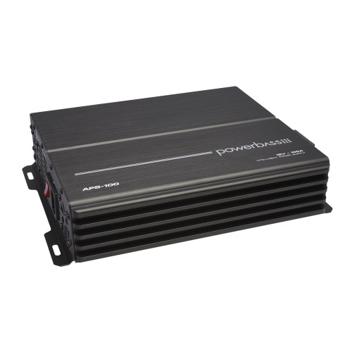 PowerBass APS-100 - 100 Amplifier AC to DC Power Supply 110-130V AC - Used, Very Good