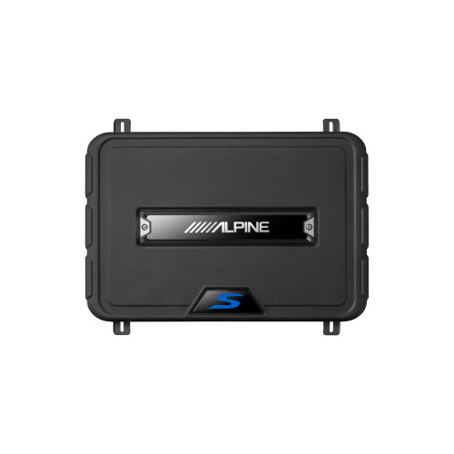 Alpine SS-SB10 Single 10” S-Series Shallow Preloaded Subwoofer Enclosure - Used, Open Box
