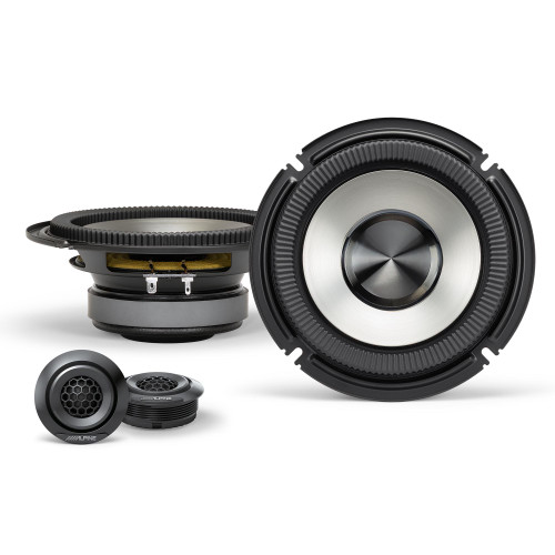 Alpine BRV-S65C 6.5" BassRev™ Component Speaker Set - Used, Very Good