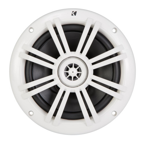 Kicker White 41KM604W 6.5" 4Ω Coaxial single