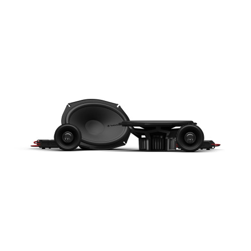 Rockford Fosgate P3V2-69C3 - 6x9" 3-way coaxial speaker kit with 2-way external crossover, 75 watts RMS, 150 watts peak