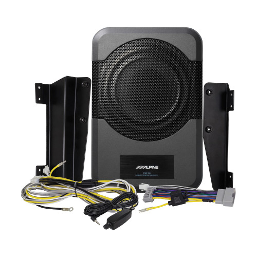 Alpine PWE-S8-WRA 8-inch Compact Powered Subwoofer System for 2011-2018 JK 4-door Jeep Wrangler