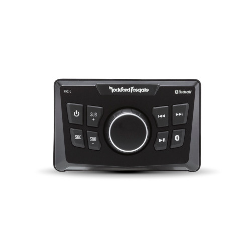 Rockford Fosgate PMX-0 Ultra-Compact Media Receiver, Bluetooth, Aux And Usb Inputs, F+R+S Rca Outputs - Used, Very Good