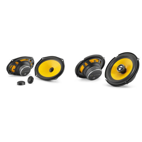 JL Audio C1 Speaker Upgrade Compatible With Chevy Silverado Crew Cab Pickup 19-26