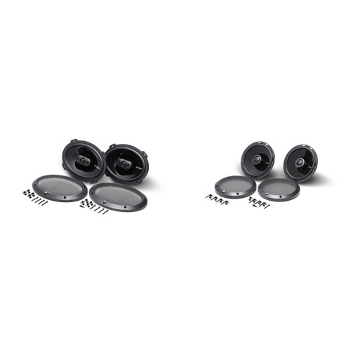 Rockford Fosgate Replacement Coaxial Speakers Compatible With 2005-2020 Toyota Tacoma Double & Access Cab