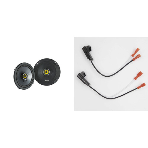 Kicker CSC 6.5" w/ Speaker Wiring Harness For select 1988-up GM vehicles